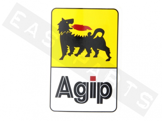 Sticker Agip (7x10,5cm)