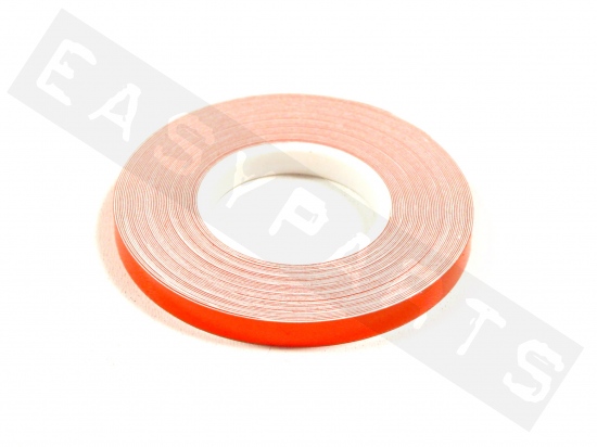 Wheel Stripe Tape Reflecterend Oranje (6mx5mm)