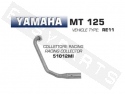 Collecteur Racing ARROW Yamaha MT 125i E3-E4 2014-2019