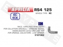 Mid-pipe ARROW 'Catalytic' Aprilia RS4 125i E4 '17-'19