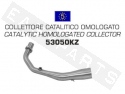 Collector catalytic ARROW Vespa Primavera 125-150i 3V E3 2014-2016