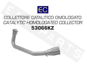 Uitlaatbocht ARROW 'Catalytic' Honda PCX 125-150i E3 '12-'16/ E4 '17