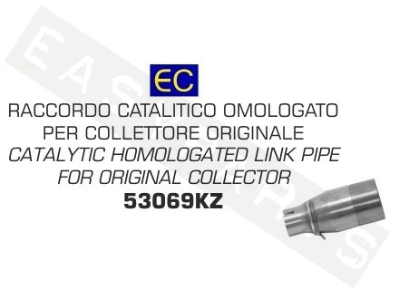 Mid-pipe ARROW 'Catalytic' Cruisym 300i '17-'19