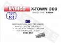 Mid-pipe ARROW 'Catalytic' Kymco X-Town 300i E4 '17-'19