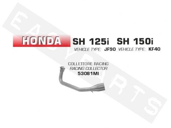 Krümmerrohr Racing ARROW Honda SH 125-150i E5 2020->