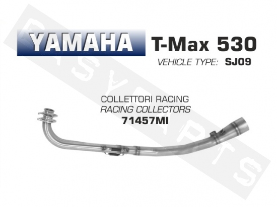 Collecteur Racing ARROW Yamaha T-Max 530i E3 2012-2016