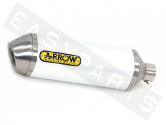 Silencieux ARROW Race-Tech Alu.White Honda Integra 700-750i E3-E4 2012-2020