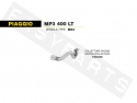 Uitlaatbocht ARROW 'Racing' Piaggio MP3 LT 400i E3 2008-2010