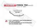 Uitlaatbocht ARROW 'Racing' Honda Forza 750i E5 '21->