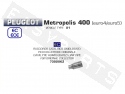 Mid-pipe ARROW 'Catalytic' ARROW Peugeot Metropolis 400i E4-E5 '18-'21