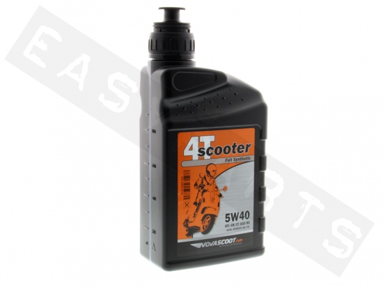 Aceite motor NOVASCOOT RS4 Scooters 5W40 sintético 4T 1L
