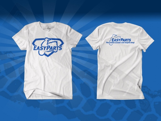 T-shirt EASYPARTS Wit
