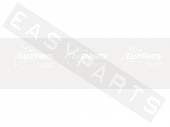 Set autocollants EASYPARTS blanc (5cm)