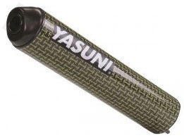 Auspuff YASUNI Cross-MAX HM Carbon/Kevlar Derbi Senda 50 R-SM '00-'03