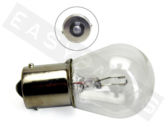 Light bulb BOSMA BA15S 12V/21W white