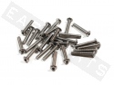 Button Head Bolt M5x25 Stainless Steel (25 pieces)