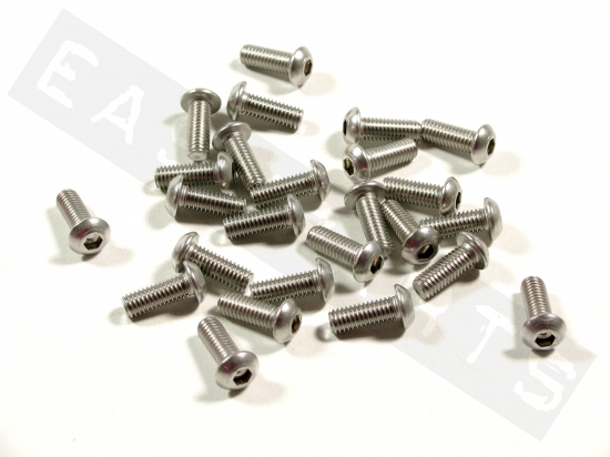 Button head bolt M6x16 (1.00) stainless steel (25 pcs)