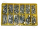 Caja de surtido tornillos ISO 4762 acero galvanizado (222 piezas)