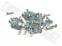 Tornillo hexagonal DIN 933 M4x16 acero galvanizado (contiene 50)