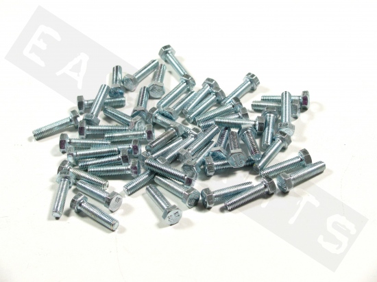 Hex head bolt M5x20 (0.80) galvanized steel (50 pcs)