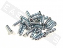 Hex Head Bolt M7x25 Galvanized Steel (25 pieces)