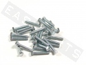 Hex Head Bolt M7x40 Galvanized Steel (25 pieces)