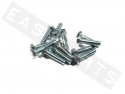 Hex Head Bolt M8x35 Galvanized Steel (12 pieces)