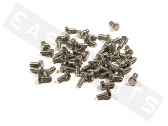 Hex head bolt M5x10 (0.80) stainless steel(50 pcs)