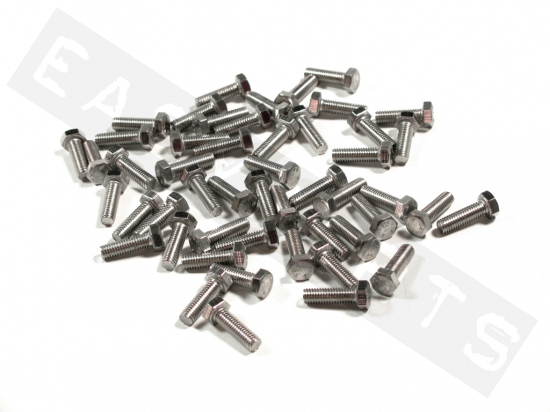 Hex head bolt M5x16 (0.80) stainless steel(50 pcs)