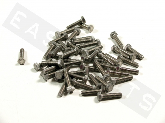 Hex head bolt M5x20 (0.80) stainless steel(50 pcs)
