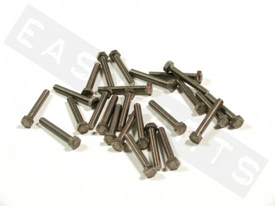 Hex head bolt M5x35 (0.80) stainless steel(25 pcs)