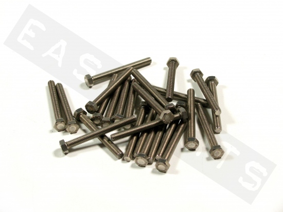 Hex head bolt M5x40 (0.80) stainless steel(25 pcs)