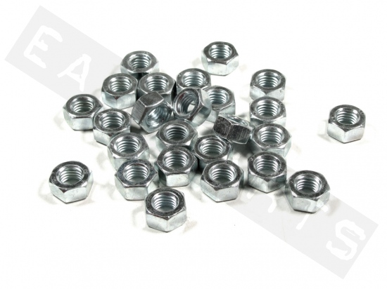 Nut M12 (1.75) galvanized steel (25 pcs)