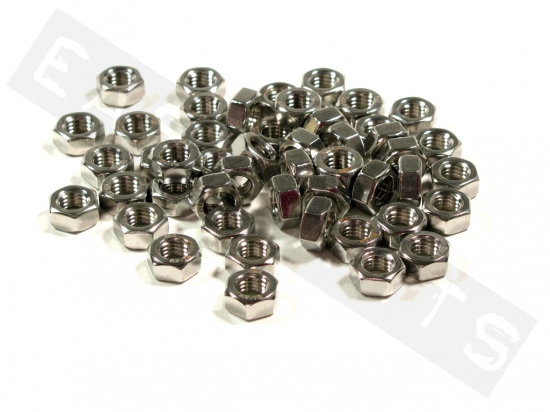 Nut M8 (1.25) stainless steel (50 pcs)