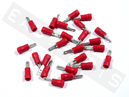 Tab Terminal Male 2,8mm Red (25 pieces)