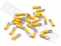 Tab Terminal Female 6,3mm Yellow (25 pieces)