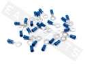 Ring Terminal 6mm Blue (25 pieces)