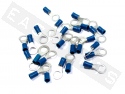 Ring Terminal 8mm Blue (25 pieces)