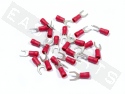 Fork Terminal 5mm Red (25 pieces)