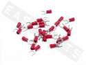 Fork Terminal 6mm Red (25 pieces)