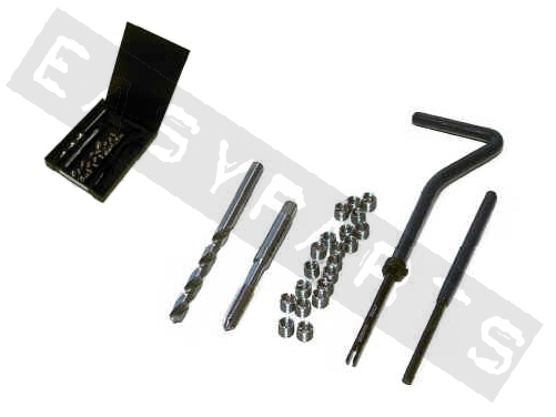 Set herramienta reparación helicoidal M10x1