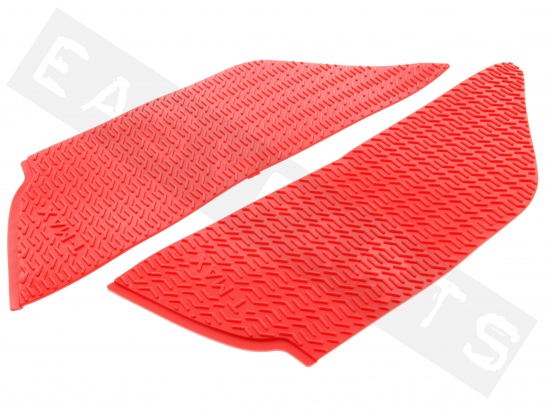 Rubber Mat Footboard FACO Red Yamaha T-Max 500 2008-2011