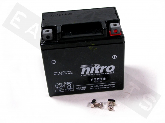 Batterie NITRO NTZ7-S 12V 6Ah (Wartungsfrei, mit Gel)
