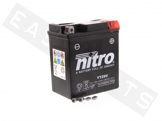 Batterie NITRO NTZ8V 12V-7.4Ah (sans entretien, en gel)