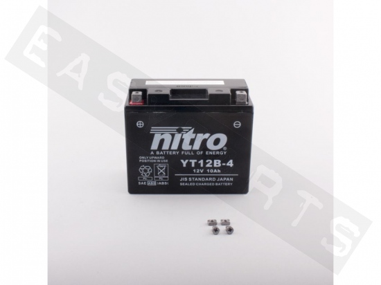 Batterie NITRO YT12B-4 12V-10Ah (sans entretien, en gel)
