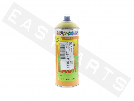 Bombe acrylique brillante DUPLICOLOR RAL 1018 jaune zink 400ml