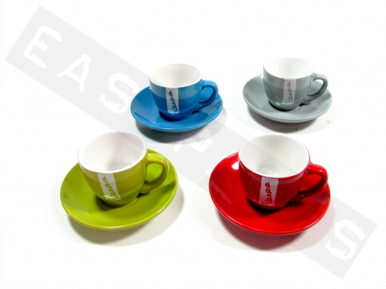 Koffiekopje VESPA 4 Kleuren