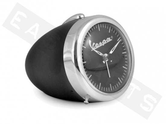 Réveil VESPA 'Phare Vintage 125' noir petit format & coffret métal