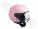 Helmet Demi Jet CGM 107A Florence Matt Pink (shaped visor)