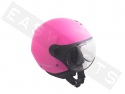 Helmet Demi Jet CGM 107A Florence Fuchsia (shaped visor)